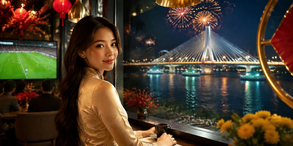 Người hâm mộ bóng đá mặc áo dài cổ vũ tại Cần Thơ